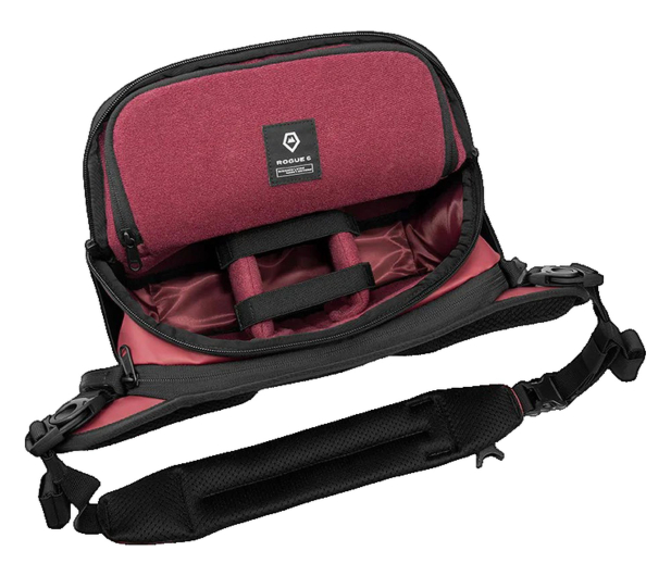 WANDRD ROGUE Sling 6L Rhone Burgundy - 1550091 - zdjęcie 4